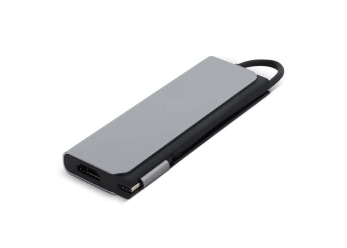 Adaptateur publicitaire HDMI Bronze nickelé clair